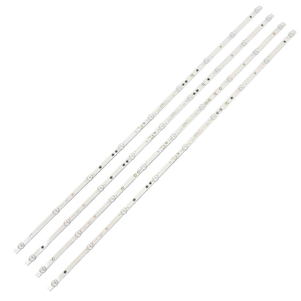 Striscia Di Retroilluminazione A LED Adatta for ISONIC ICT-5009 U5000STR4K U5000STR FXV-5020 KJ50D09-ZC22AG-07A 05 303KJ500038(4pcs set for 1 TV)