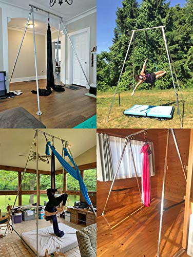 PRIOR FITNESS 高さ調節可能な空中フィットネスリグ、エアリ