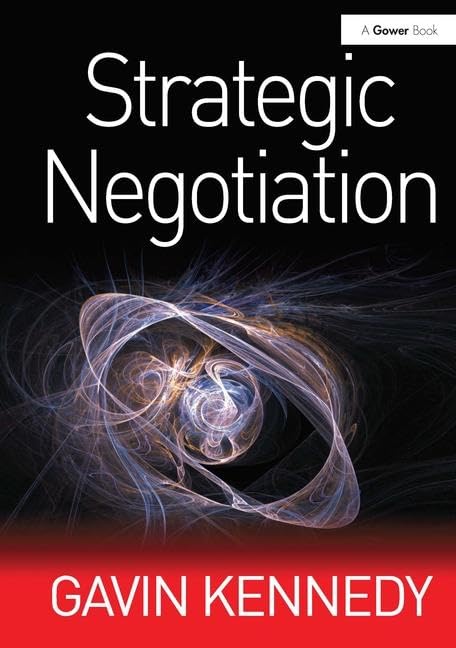 Buy Strategic Negotiaion: An Opportunity for Change — BookShops.in