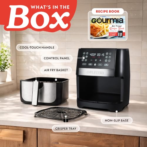 Gourmia 8qt Air Fryer (GAF826) – Single-Basket Large Family Capacity — view 7