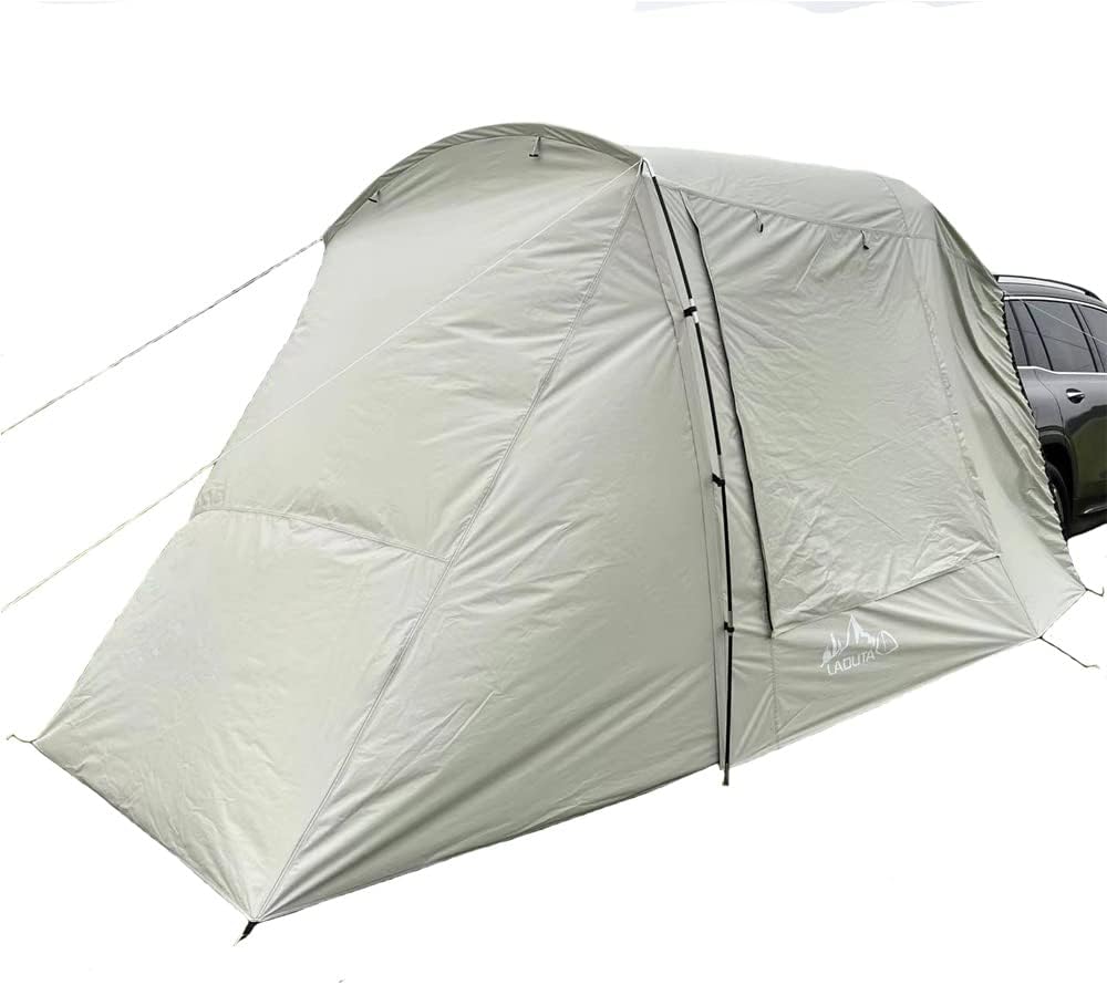 Car Awning Sun Shelter Camping SUV Rear Tent, Portable Waterproof Roof Top Tent Car Canopy for SUV Minivan Hatchback Camping Outdoor Travel (Car Awning Sun Shelter with Mosquito Net) Car Awning Sun Shelter Camping SUV Rear Tent, Portable Waterproof Roof Top Tent Car Canopy for SUV Minivan Hatchback Camping Outdoor Travel (Car Awning Sun Shelter with Mosquito Net)