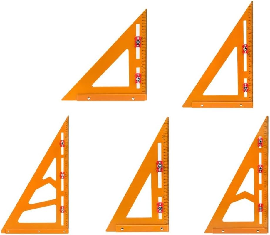 Woodworking Square With Positioning Slider, Adjustable Triangle Ruler For Carpentry, Electric Wood Ruler Marking Punch Locator, Drilling Locator Guide For(300 * 530)