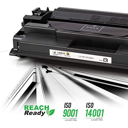 Linkyo Compatible Toner Cartridge Replacement For Hp 26X Cf226X (Black, High Yield, 2-Pack) #TOP3