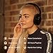 Active Noise Cancelling Headphones,SANAG Bluetooth Wireless Headset Over Ear,Bluetooth 5.0 Hi-Fi Stereo Earphones with Microphone,Soft Memory-Protein Earmuffs 30H Playtime for Travel/Work