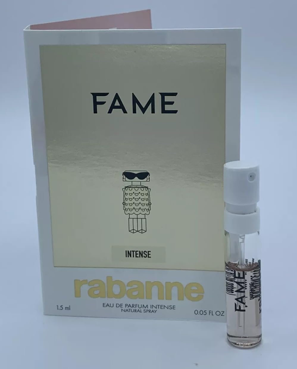 Rabanne Fame Intense Eau De Parfum Natural Spray 1 5 ml 0 05 Fl Oz