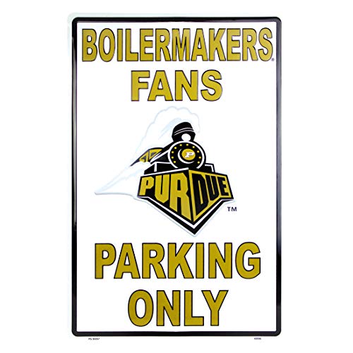 Diesel Power Plus Purdue Boilermakers Metal Fans Parking ONLY Sign 12