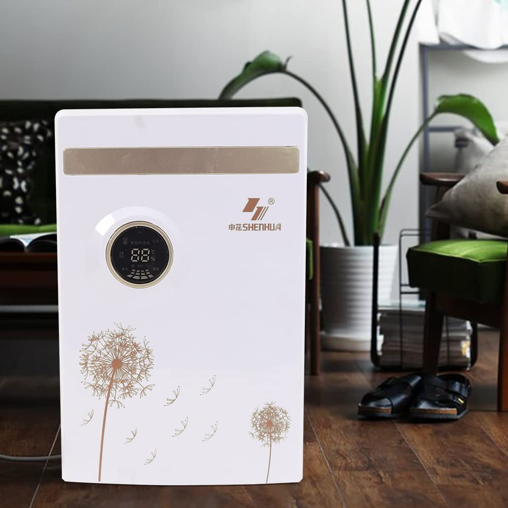 Elektryczny osuszacz powietrza, 100 W, osuszacz powietrza, 1-2,5 l, osuszacz powietrza, do sypialni, łazienki, garażu, osuszacza powietrza o powierzchni do 10-15 m²