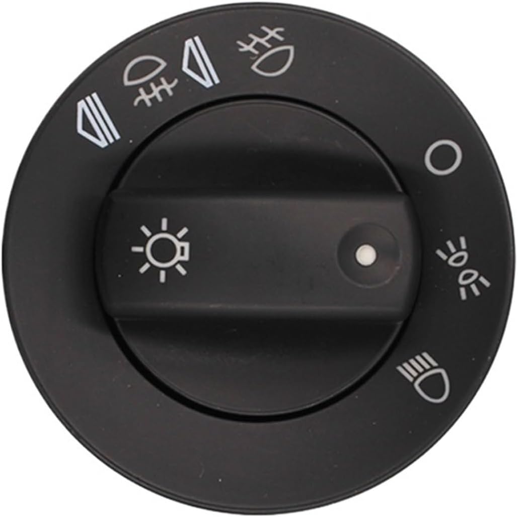 Light Control Button Fit for Audi A4 B6 2000-2004 B7 2004-2007 8E0941531C 8E0941531A Car Headlight Fog Light Switch Repair Kit Replace Headlight Switch(Headlight Switch)