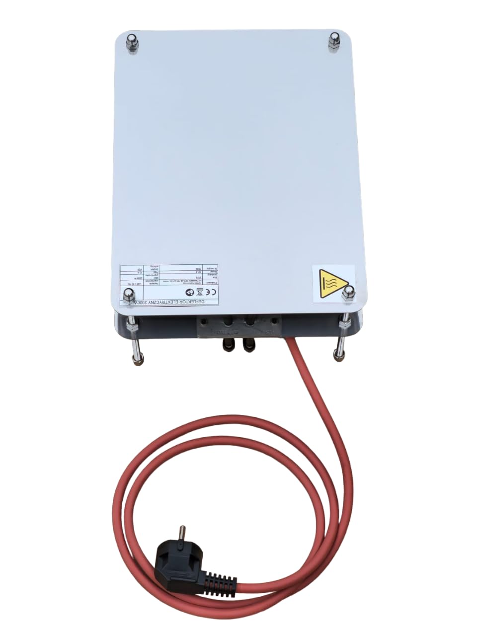 KOMPLET DO WĘDZARNI - GENERATOR DYMU 2,3 L Z POPIELNIKIEM I DEFLEKTOR Z GRZAŁKĄ 2,0 kW ORAZ TERMOREGULATOR 4,5 kW