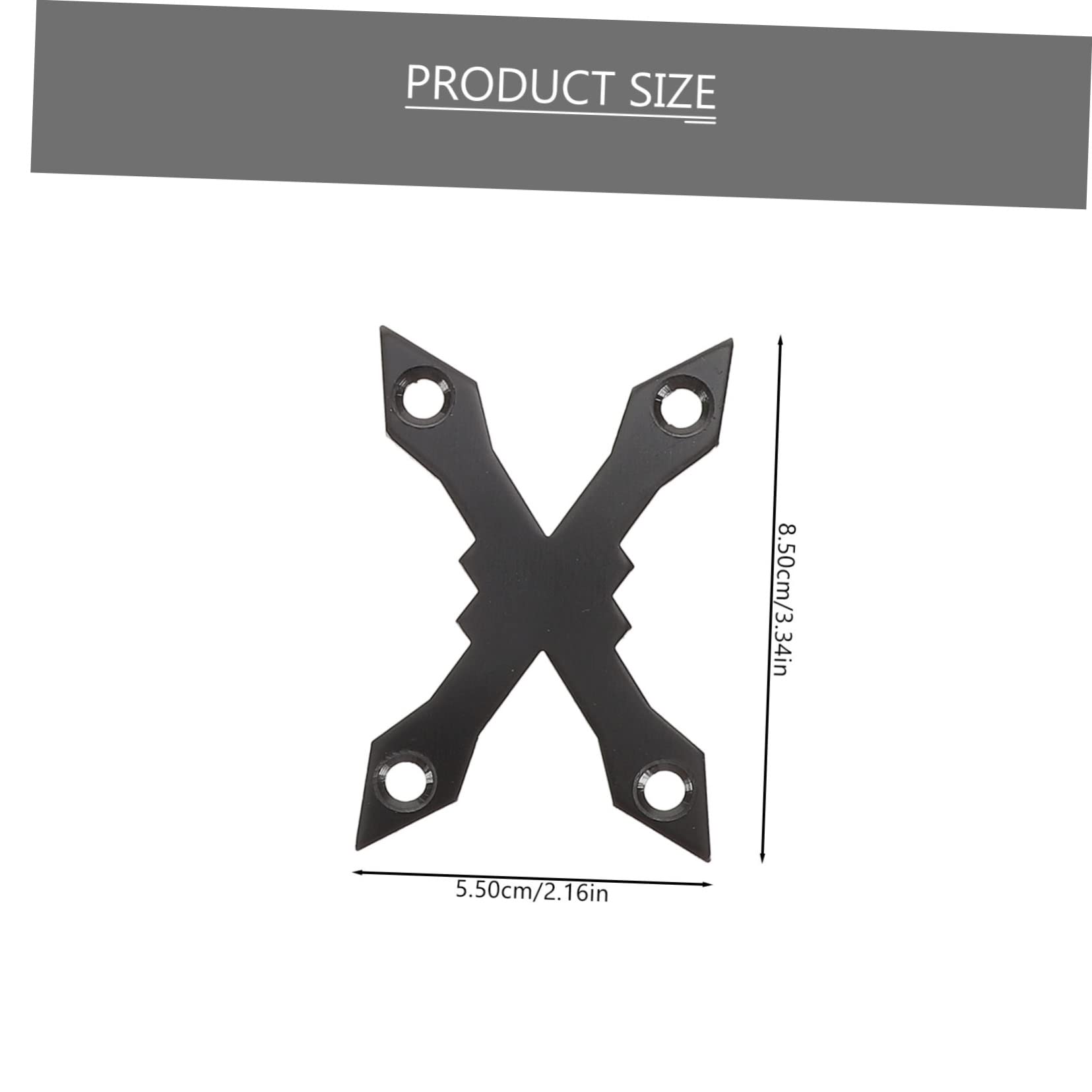 GALPADA Skateboard Tools Aluminum Gasket Anti-sag Deck Plate Slide Plate Hardware Professional Skateboard Gasket Convenient Support