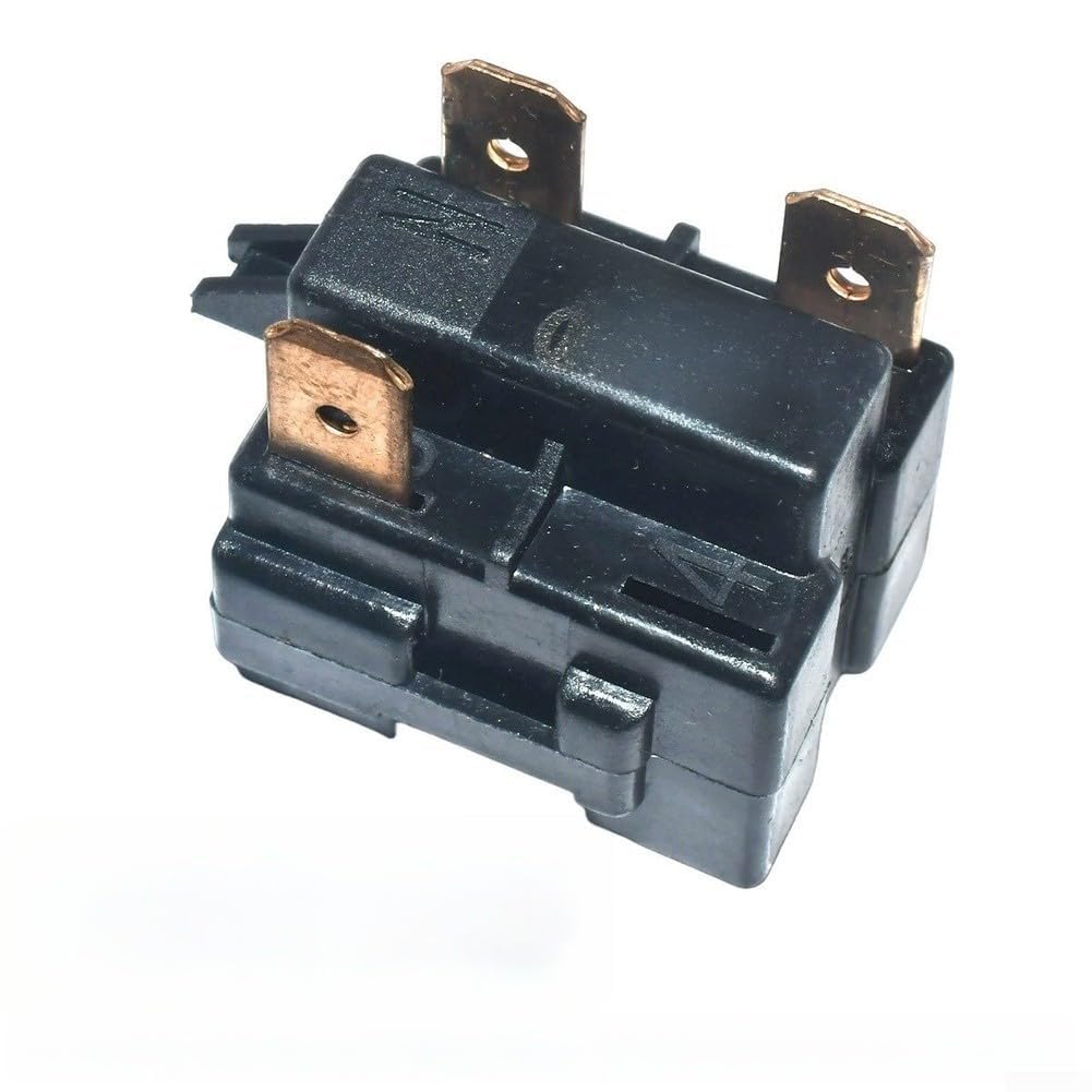 Protector de Sobrecarga y para relé de Arranque para ptc 3 Pin para Reparación de Electrodomésticos en Neveras de Vino y para enfriadores de Bebidas(Butterfly)