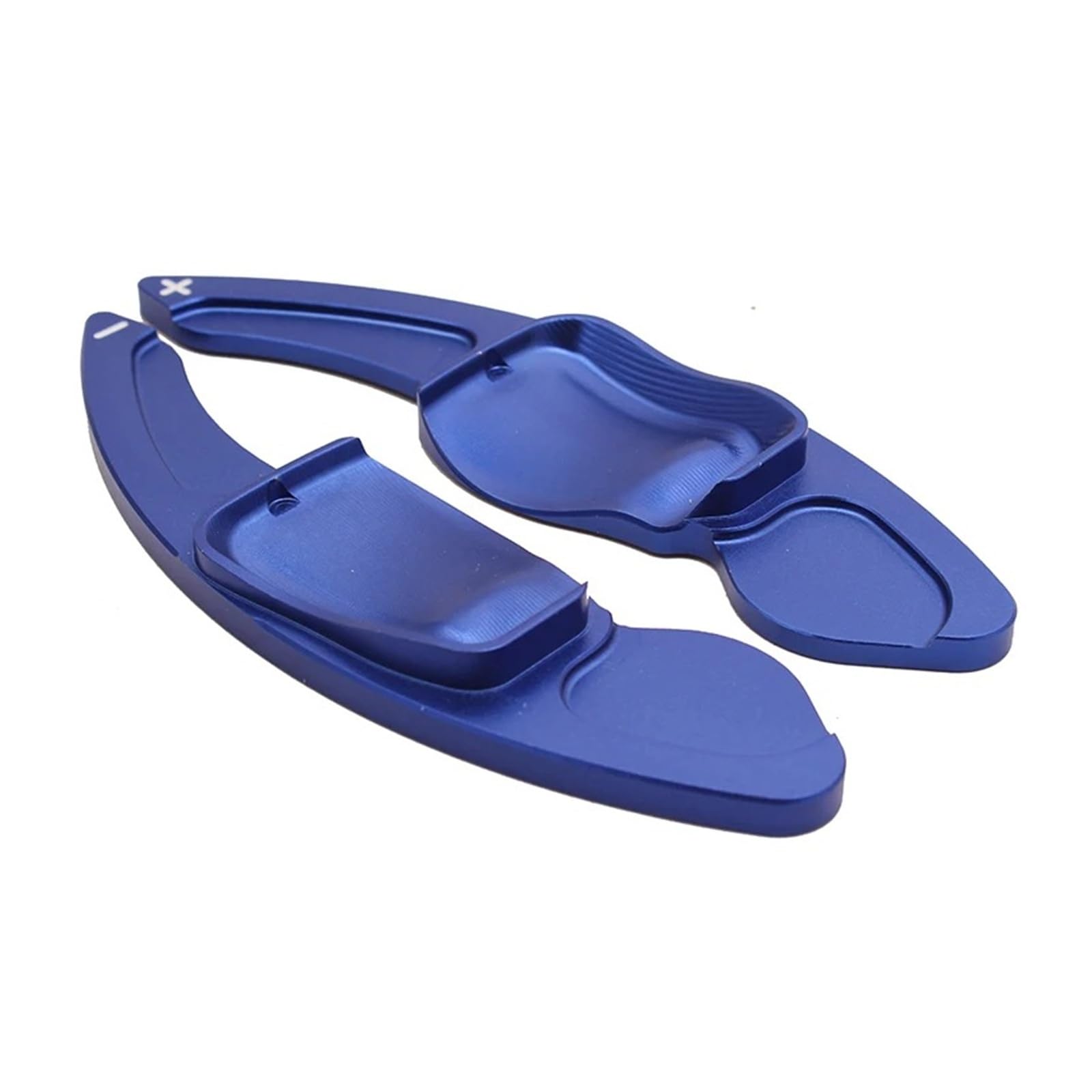 ZHANGZHENGYAO Car Steering Wheel Shifter Paddle for VW for MK6 for GTI for Jetta for MK5 for Passat for B6 B7 CC for Polo for Sharan for Tiguan Steering Wheel Paddle Shift(Blue)