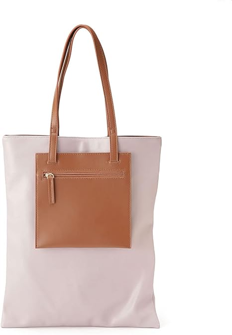 Amazon ナノ ユニバース Nano Universe Web限定 アウトポケットトート F L パープル Nano Universe Nano Universe ナノ ユニバース トートバッグ