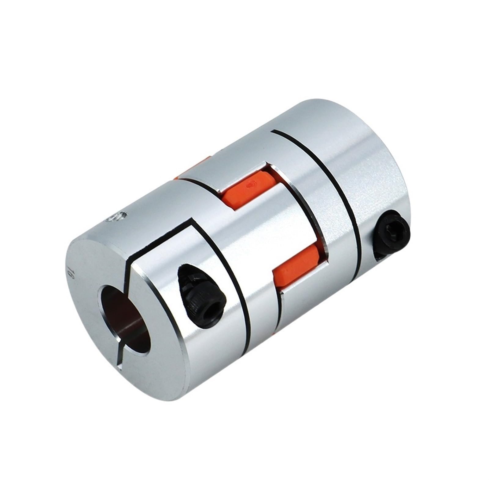 Rigid Coupling,Stainless Steel Rigid Coupling 1pcs D40L50 Coupler Aluminium CNC Plum Flexible Shaft Coupling Stepper Motor Connector(14x20)