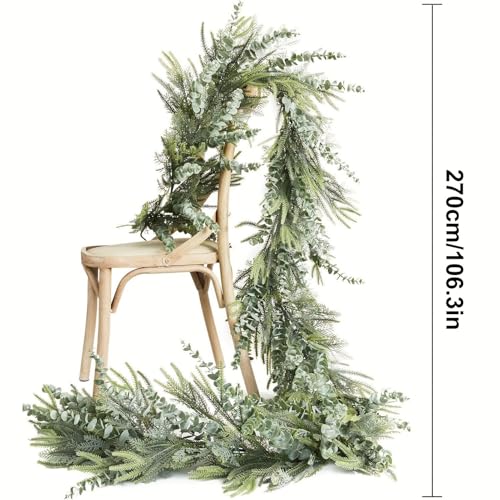 Guirlande de Noël pour manteau de cheminée et décoration de table