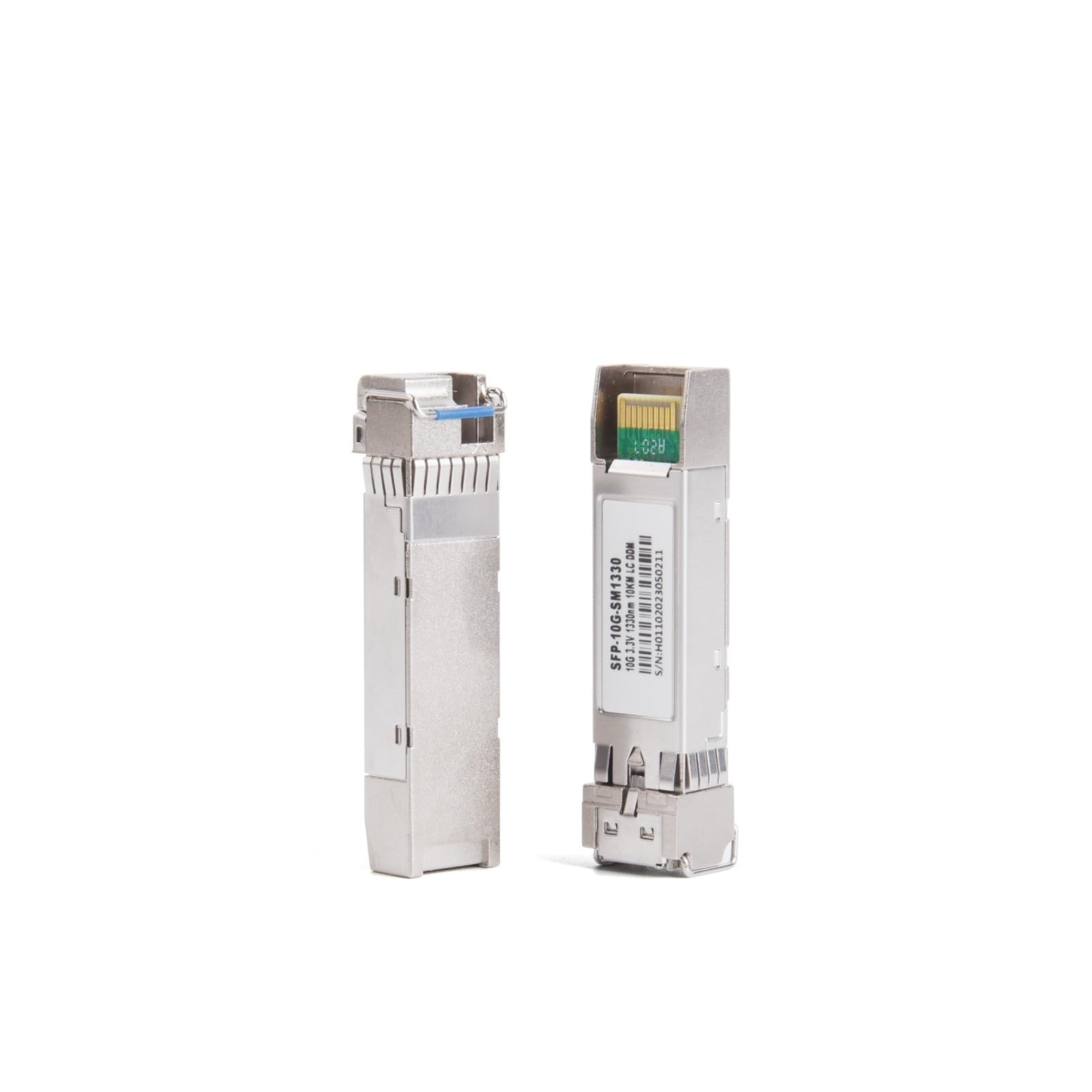 Transceptor SFP+ 10G monomodo fibra óptica LC duplex A/B compatible con switch Ethernet 7