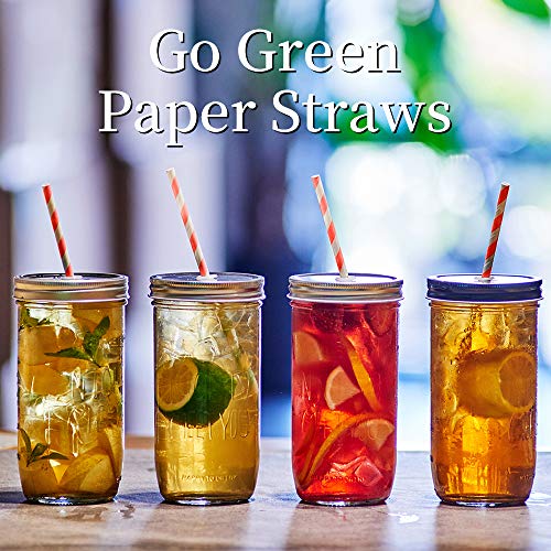 Go Green pitillos biodegradables de papel 7.75 pulg miniatura 3