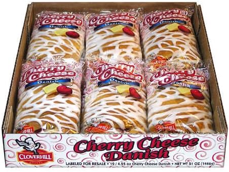 Bakery Cherry Cheese Danish - 12/4.25oz - CASE PACK OF 2