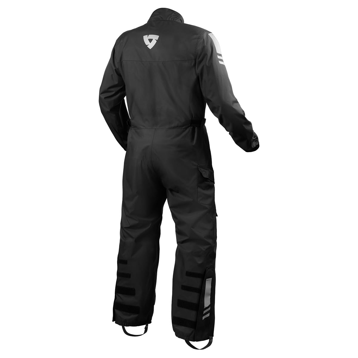 REV'IT! Revit Pacific 4 H2O Tuta antipioggia da moto in 1 pezzo, nero, S