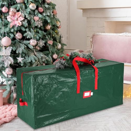 Stockage d'arbre de Noël en toile robuste imperméable haute capacité - 4