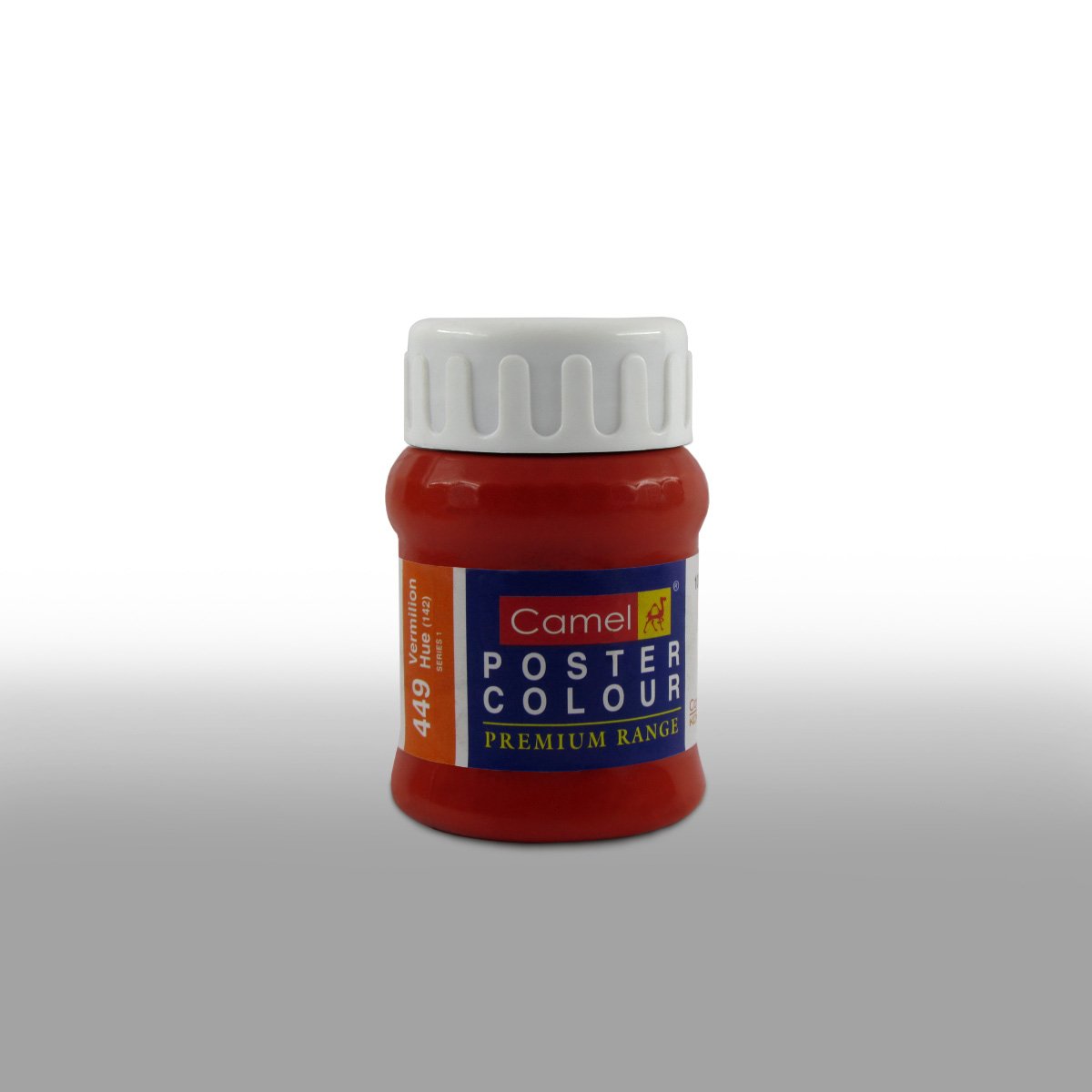 Camlin Kokuyo Premium Poster Color Vermilion Hue (449) (Pack of 2)