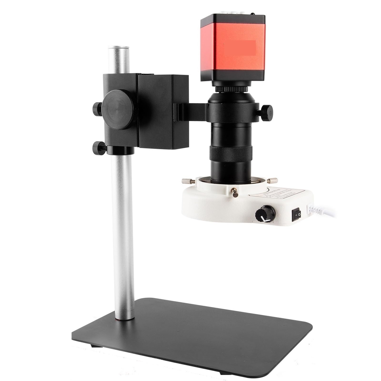 Videomicroscopio Hdmi USB/Vga Microscopio Industriale Telecamera Obiettivo C Ingrandimento per Acquisizione di Immagini Digitali,HDMI VGA-130X