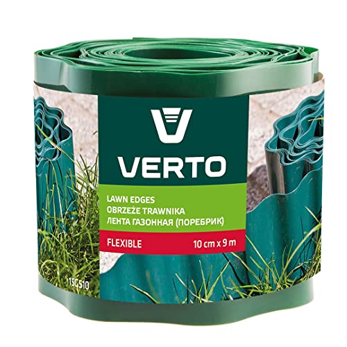 Lawn Edging 10 cm x 9 m Green