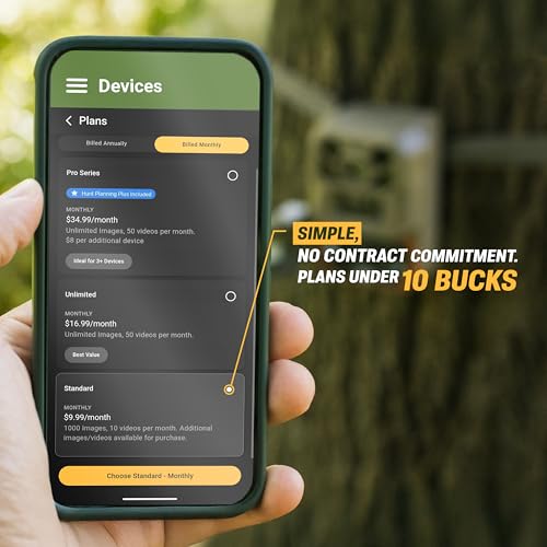 Image of Moultrie Edge 3 Cellular Trail Camera with 3.4W Solar Kit - 40MP HD Photo Capture - 1080p Low-Glow Flash - GPS - Multi-Carrier Auto-Connect - Built-in Memory - 0.5s Trigger Speed - AI Buck Detection
