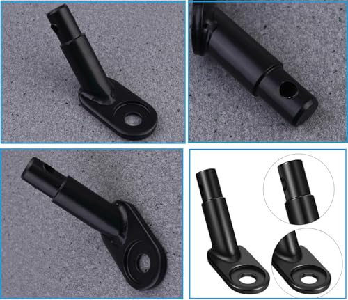 Fahrradanhänger Kupplung Fahrrad Anhängerkupplung Anhänger Adapter Hundeanhänger mit Sicherungsstift Fahrrad Hänger Kupplung Hundefahrradanhänger Hunde Anhänger Hundewagen 2Set