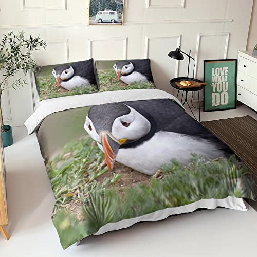 Housse de couette 3D animaux microfibre King 220x240cm - 5