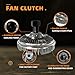 TOPAZ 2789 Engine Cooling Fan Clutch Compatible with 97-05 Ford E-250 F-250 F-350 Expedition 4.2L 4.6L 5.4L
