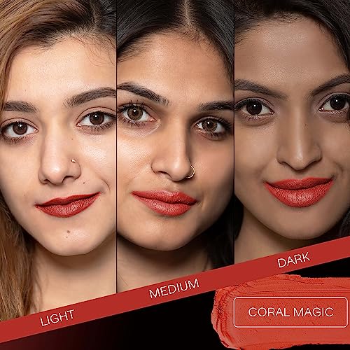 Image of Faces Canada Weightless Matte Lipstick 4 g Coral Magic 27 (Coral)