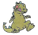 Rugrats Classic Reptar 4.5 Inches Tall Iron on Patch