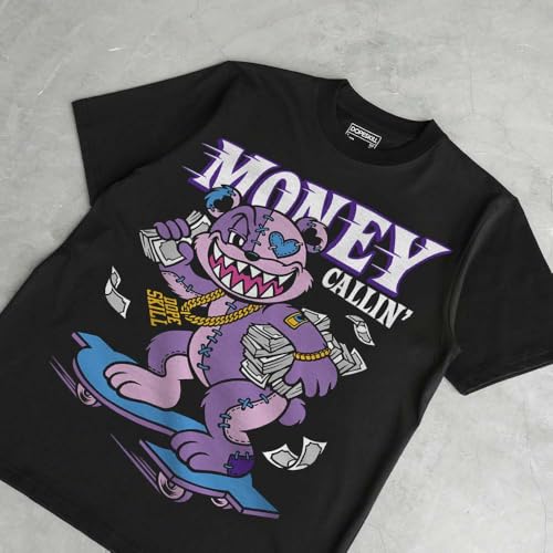 Image of DopeSkill Graphic Tee Streetwear Hip Hop Hypebeast Street Style Unisex T-Shirt Sneaker Colour Matching Shirts Cute Graphic