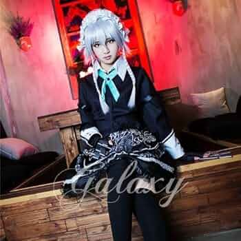 東方Project 紅魔城咲夜　十六夜咲夜　コスプレ 512ZZPCWxIL._AC_UF350,