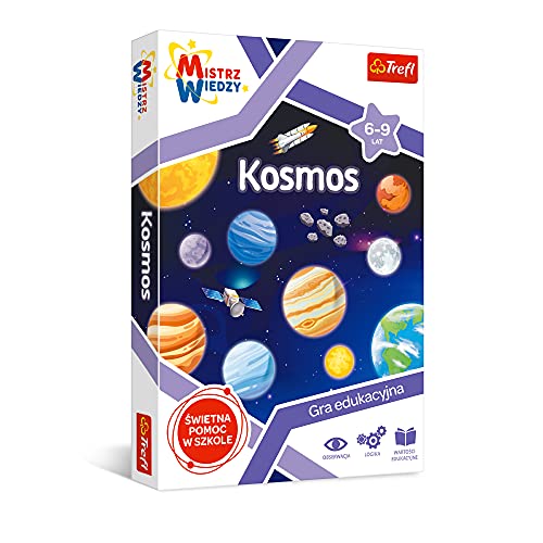 Trefl Wissensmeister Weltraum Lernspiel für Kinder 6-9 Jahre
