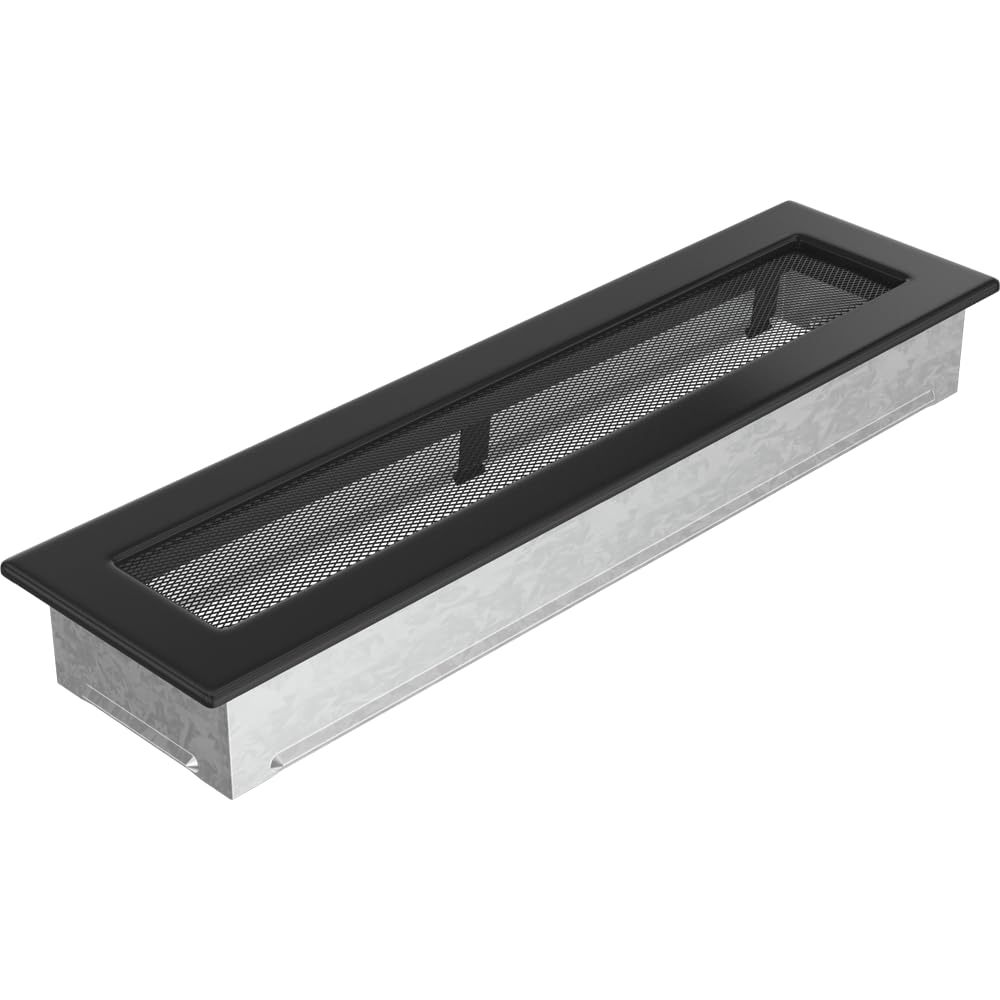 KRATKI Rejilla de ventilación 11x42 negro