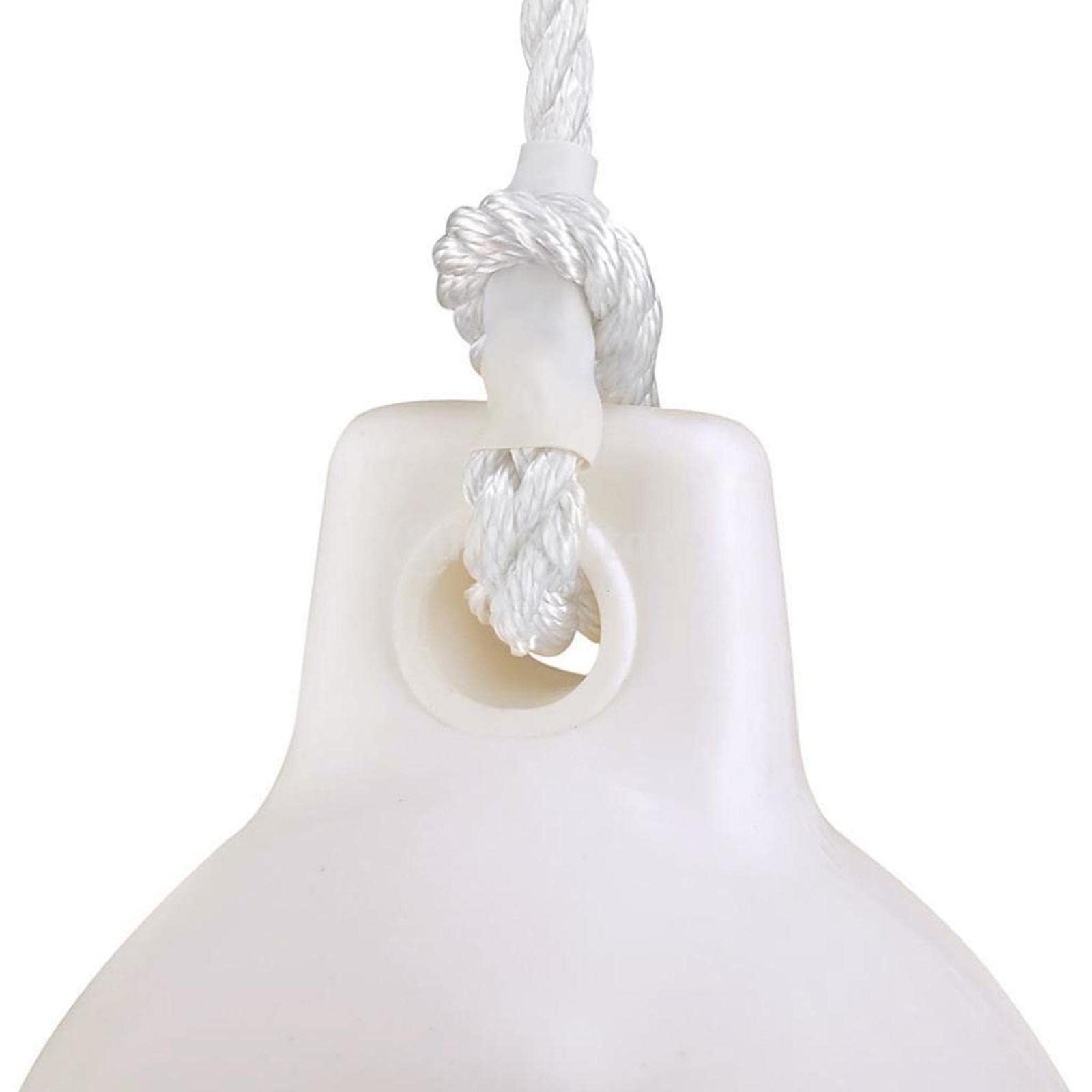 Amagogo 2X Guardabarros para Barcos Marinos, Parachoques para Barcos, Accesorios anticolisión para Barcos, 4,5 ''x 16'' con Cuerda y Bomba infladora para