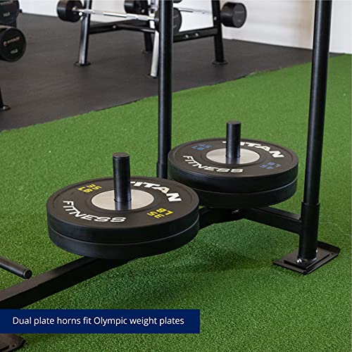 Titan Fitness Hd Weight Sled Low Push Pull Heavy High Training #TOP6