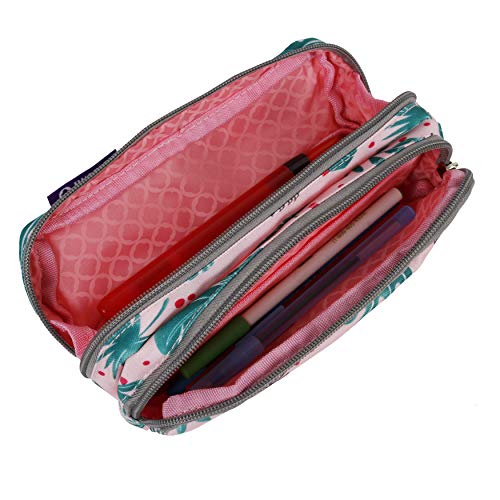 Image of J World Jojo Cute Pencil Case for Kids & Adults. Soft Fabric Zip Pen Bag