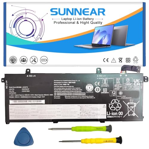 Image of L18C3P71 L18C3P72 SB10T83122 5B10W13877 Battery Replacement for Lenovo ThinkPad T490 T495 T14 P14S P43S Series 02DL007 L18L3P73 SB10K97645 02DL010 SB10K97648 02DL008