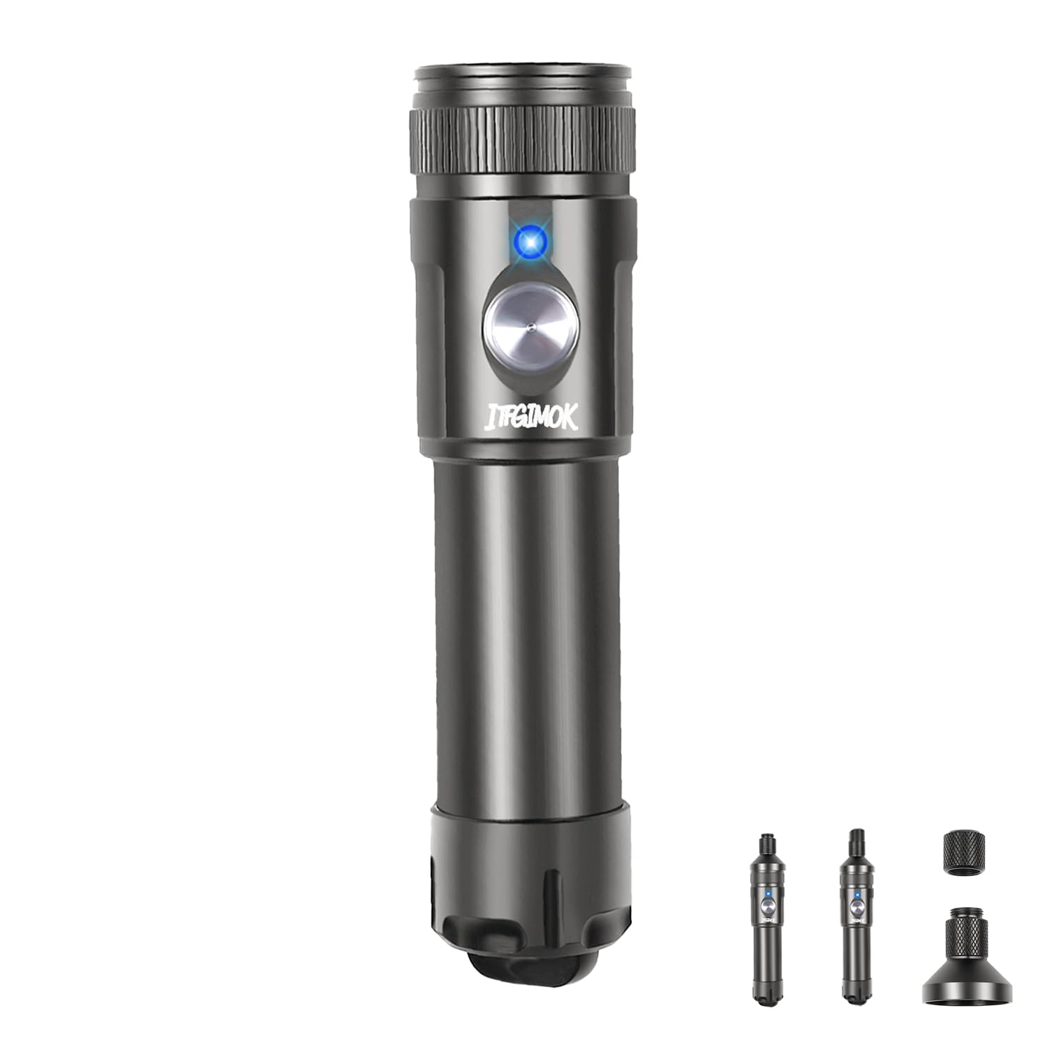 Torcia professionale da 2000 lumen per fotografia subacquea, 3 angoli di fascio regolabili (3°/24°/72°), impermeabile IP68, luce di riempimento foto macro, faretto per immersioni notturne
