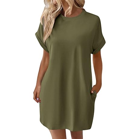 Stylish Tunic Dress with Roomy Pockets