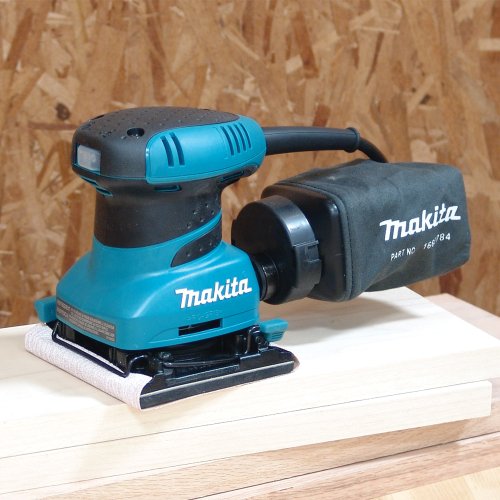 Makita BO4556 2 Amp Finishing Sander, Teal