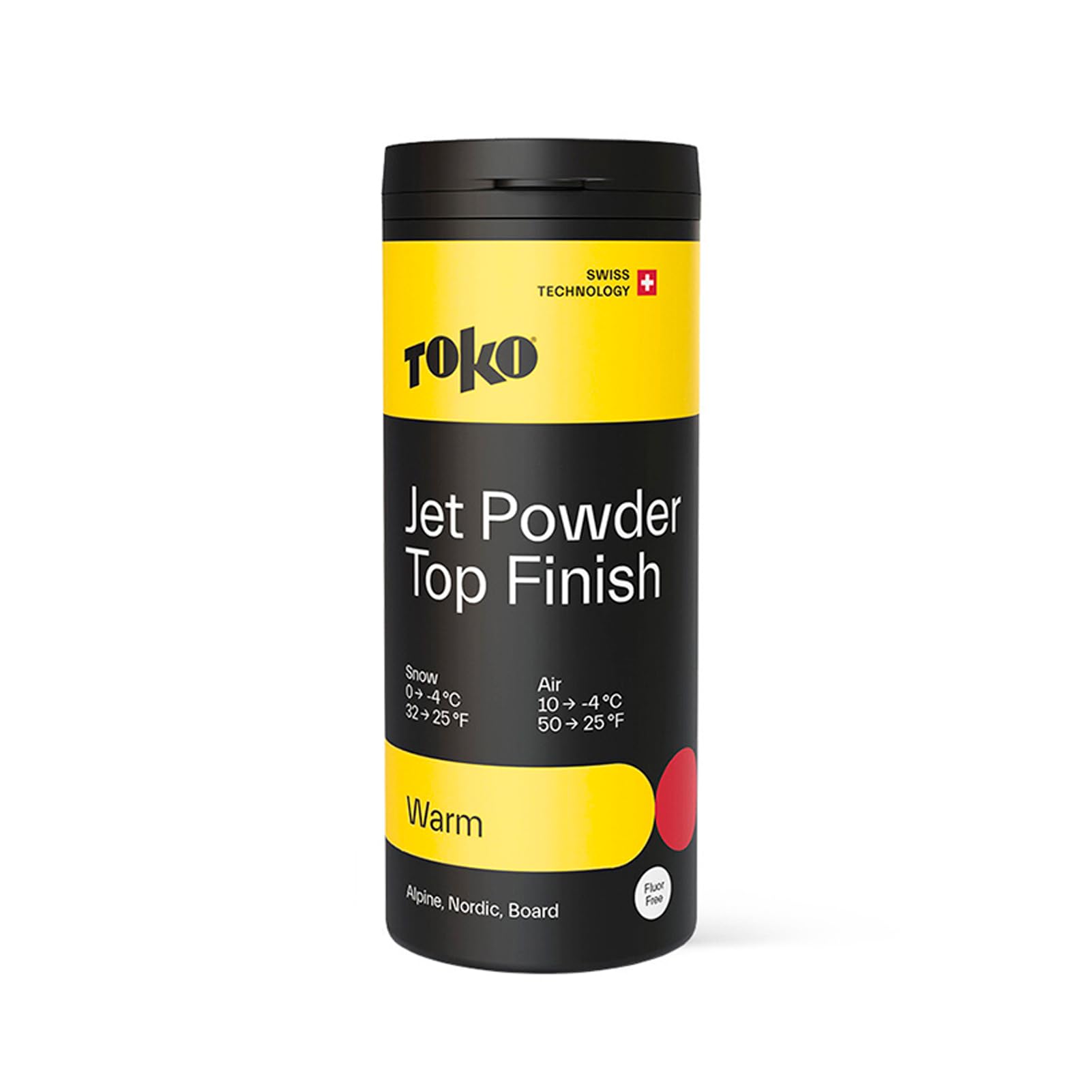 TOKO Jet Powder Top Finish Warm 30g 0° bis -4° Rennwachs - 30 g