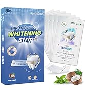 Teeth Whitening Strips - Professional Enamel-Safe Formula, Natural Ingredients, Super Sticky Non-...