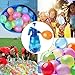 ZCENTER Botella con Hinchador Y 100 Globos Agua