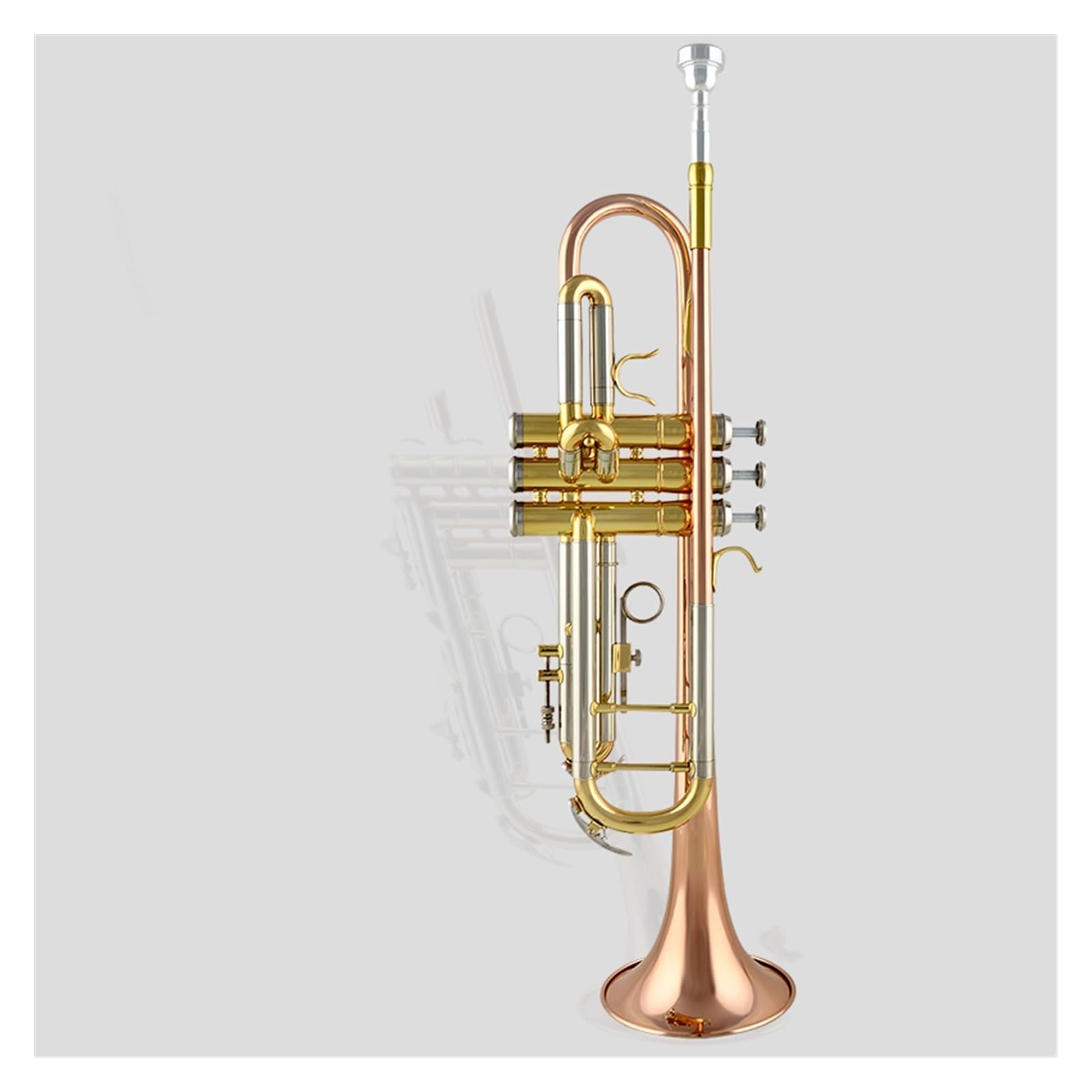 trąbka instrument Trąbka z brązu fosforowego podstawowa trąbka do domowej orkiestry szkolnej do samodzielnej nauki dla początkujących