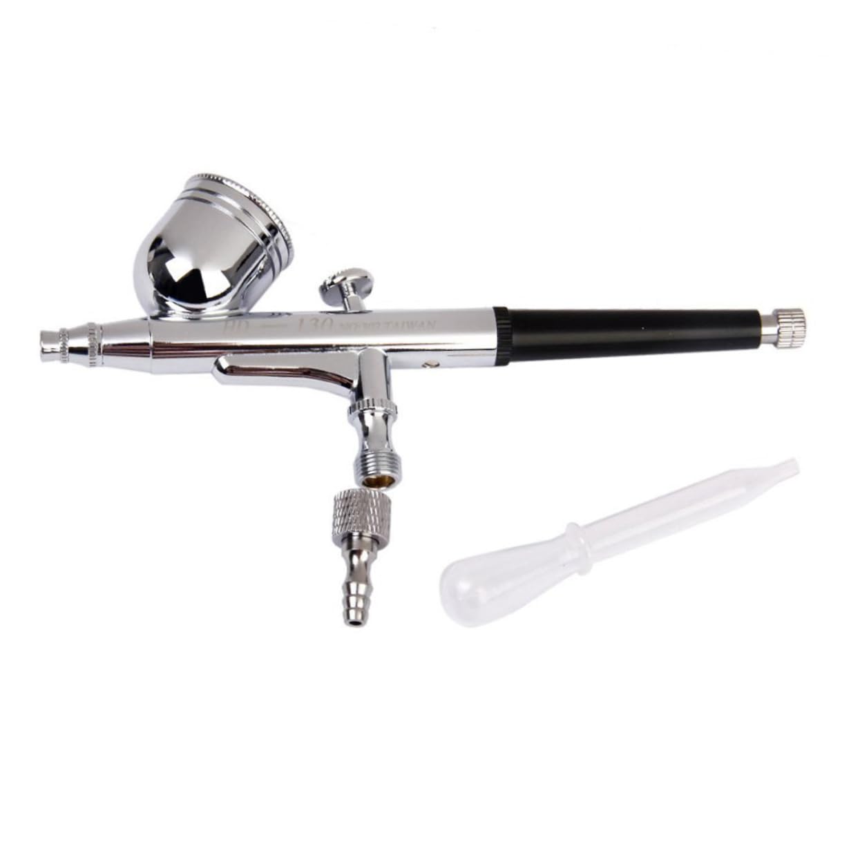 KALLORY Airbrush for Nail Art Nozzle Precision Spray Tool for and Hobbies Professional Airbrush for Fine Detailing and