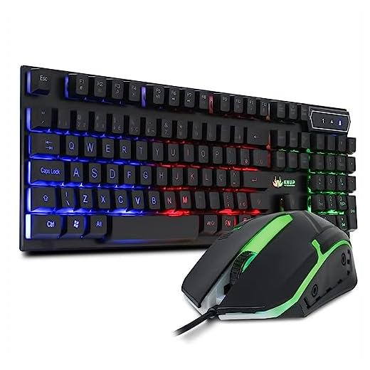 Kit Teclado Semi Mecânico Gamer Multimídia Led Rgb Mouse Laser 3 Botões Usb 2.0 Pc Computador Notebook Mac